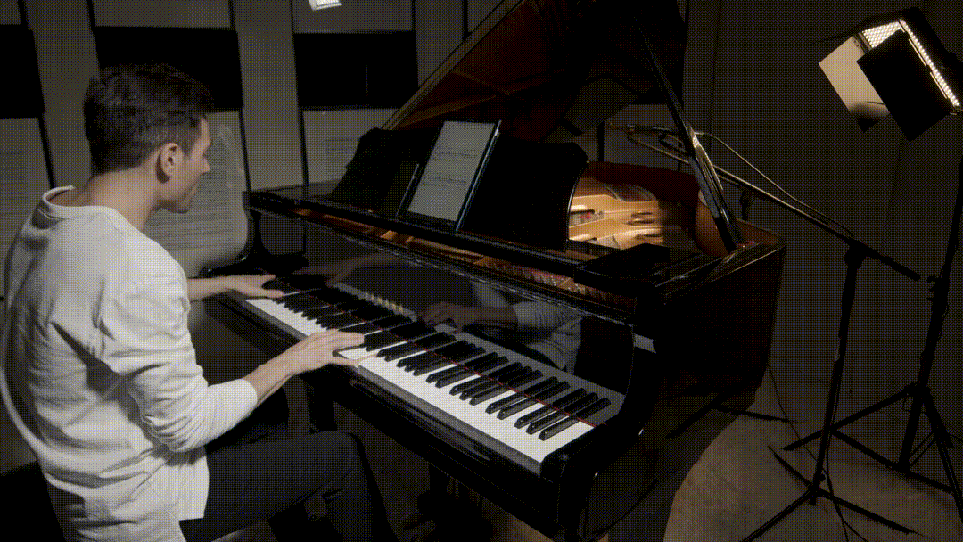 Soli Sandbox also serves as a testbed for new ideas we have. We worked with (link: https://www.instagram.com/p/CI_at4wA-i7/ text: Alfonso Peduto) to solve a classic everyday problem - turning sheet music while playing piano.